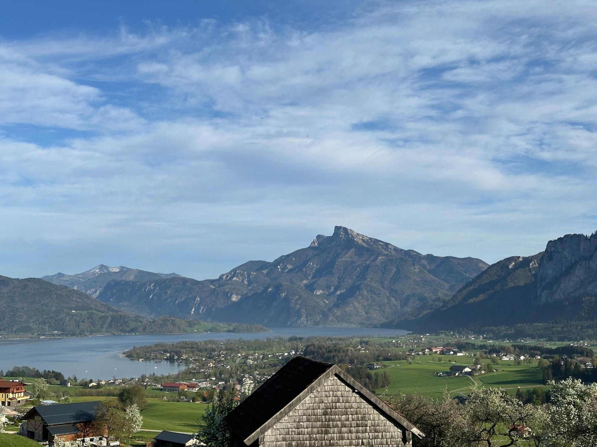 17Er Apartment Mit Sauna Und Privater Garage Mondsee Kültér fotó
